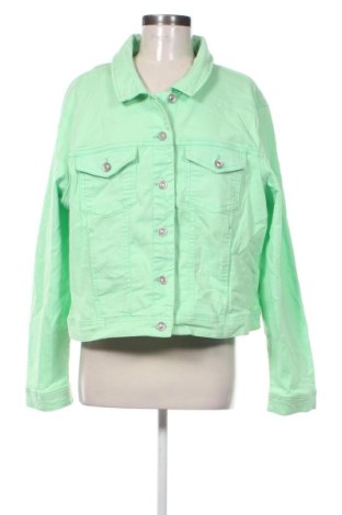 Γυναικείο μπουφάν ONLY Carmakoma, Μέγεθος XXL, Χρώμα Πράσινο, Τιμή 20,99 €