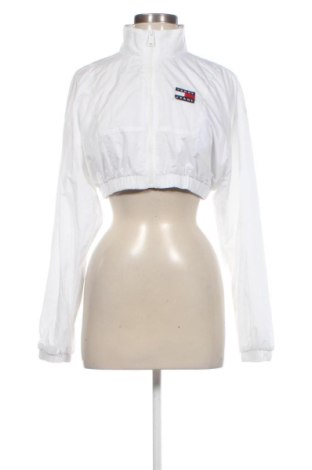 Γυναικείο μπουφάν Tommy Jeans, Μέγεθος S, Χρώμα Λευκό, Τιμή 66,00 €