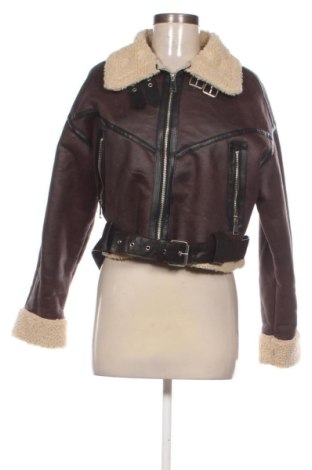 Γυναικείο μπουφάν Zara, Μέγεθος M, Χρώμα Καφέ, Τιμή 25,99 €