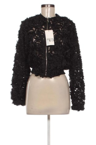 Kurtka damska Zara, Rozmiar XS, Kolor Czarny, Cena 294,72 zł