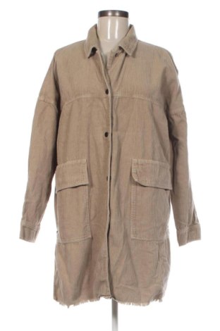 Дамско яке Zara, Размер L, Цвят Бежов, Цена 56,24 €