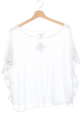 Kinder Shirt H&M L.O.G.G., Größe 14-15y/ 168-170 cm, Farbe Weiß, Preis 6,00 €