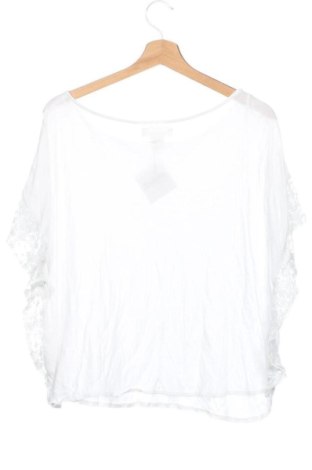 Kinder Shirt H&M L.O.G.G., Größe 14-15y/ 168-170 cm, Farbe Weiß, Preis 6,00 €