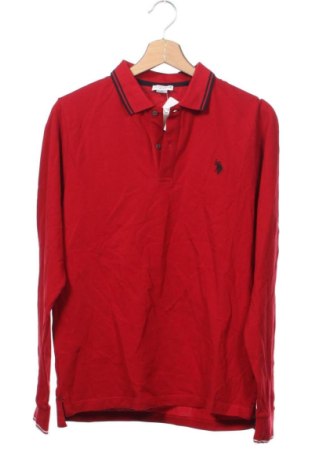 Bluză pentru copii U.S. Polo Assn., Mărime 15-18y/ 170-176 cm, Culoare Roșu, Preț 145,99 Lei