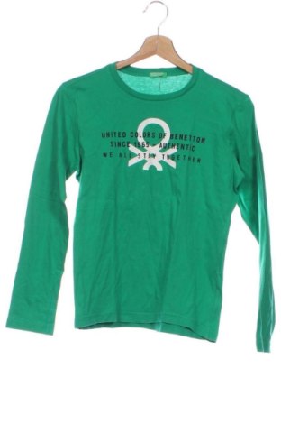 Kinder Shirt United Colors Of Benetton, Größe 10-11y/ 146-152 cm, Farbe Grün, Preis 11,76 €