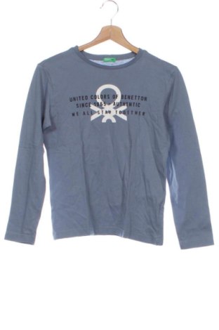 Kinder Shirt United Colors Of Benetton, Größe 10-11y/ 146-152 cm, Farbe Blau, Preis 11,76 €