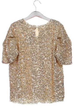 Детска блуза Zara, Размер 12-13y/ 158-164 см, Цвят Златист, Цена 7,00 €