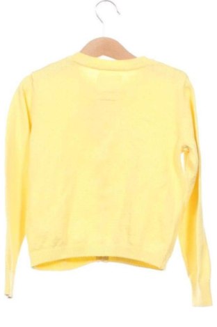 Kinder Strickjacke C&A, Größe 6-7y/ 122-128 cm, Farbe Gelb, Preis 9,00 €