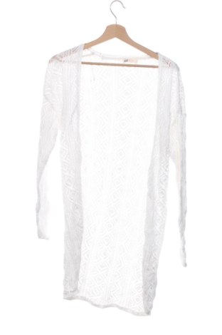 Pulover cu nasturi pentru copii H&M, Mărime 14-15y/ 168-170 cm, Culoare Alb, Preț 46,92 Lei