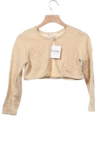 Dětský kardigán H&M, Velikost 4-5y/ 110-116 cm, Barva Zlatistá, Cena  159,00 Kč