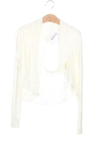 Kinder Strickjacke Monnalisa Chic, Größe 11-12y/ 152-158 cm, Farbe Ecru, Preis 22,99 €