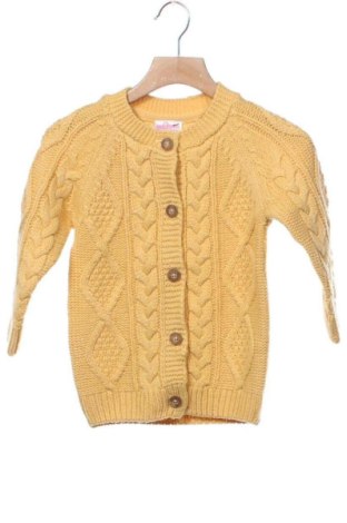 Kinder Strickjacke So, Größe 18-24m/ 86-98 cm, Farbe Gelb, Preis 9,00 €