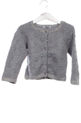 Kinder Strickjacke Unbranded, Größe 18-24m/ 86-98 cm, Farbe Grau, Preis € 11,99