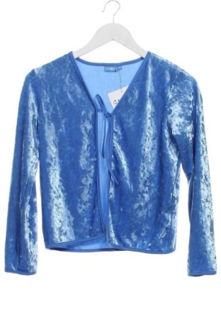 Kinder Strickjacke Unbranded, Größe 10-11y/ 146-152 cm, Farbe Blau, Preis 9,00 €