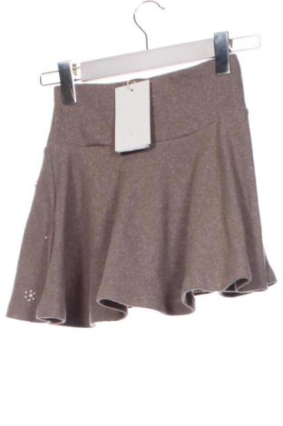 Fustă pentru copii Zara, Mărime 8-9y/ 134-140 cm, Culoare Maro, Preț 83,41 Lei