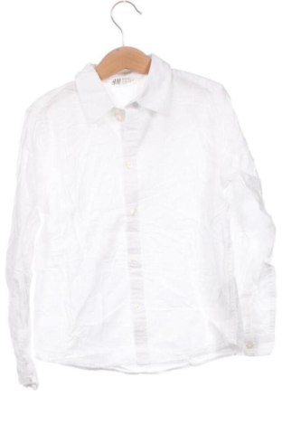 Детска риза H&M, Размер 6-7y/ 122-128 см, Цвят Бял, Цена 6,13 €