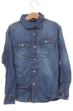 Dětská košile  Oviesse, Velikost 6-7y/ 122-128 cm, Barva Modrá, Cena  279,00 Kč