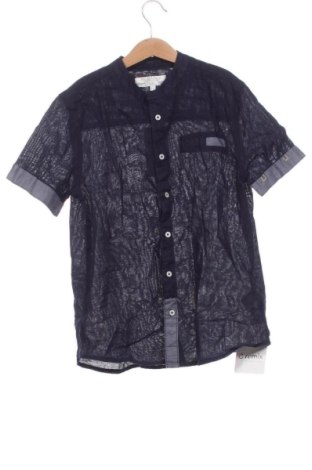 Kinderhemd Piazza Italia, Größe 9-10y/ 140-146 cm, Farbe Blau, Preis € 12,99