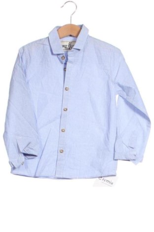 Kinderhemd Unbranded, Größe 4-5y/ 110-116 cm, Farbe Blau, Preis 7,99 €