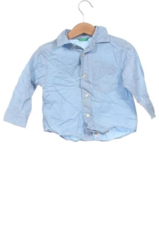 Παιδικό πουκάμισο United Colors Of Benetton, Μέγεθος 12-18m/ 80-86 εκ., Χρώμα Μπλέ, Τιμή 14,99 €