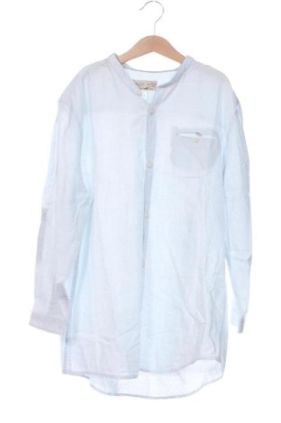Kinderhemd Zara, Größe 12-13y/ 158-164 cm, Farbe Blau, Preis 7,09 €