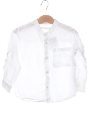 Kinderhemd Zara, Größe 18-24m/ 86-98 cm, Farbe Weiß, Preis 7,00 €