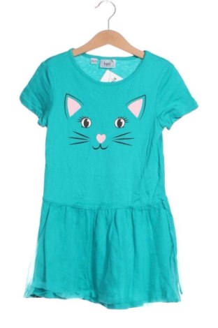 Dziecięca sukienka Bpc Bonprix Collection, Rozmiar 5-6y/ 116-122 cm, Kolor Niebieski, Cena 64,99 zł