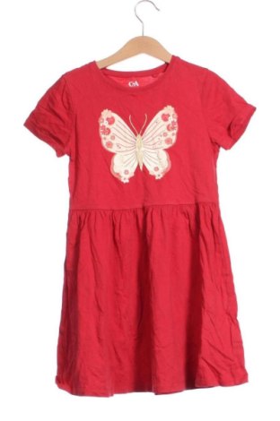 Rochie pentru copii C&A, Mărime 7-8y/ 128-134 cm, Culoare Roșu, Preț 75,99 Lei