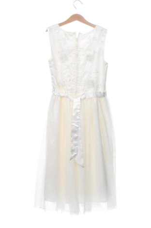 Kinderkleid Happy Girls By Eisend, Größe 10-11y/ 146-152 cm, Farbe Ecru, Preis 12,00 €