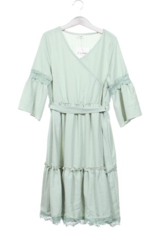 Dziecięca sukienka SHEIN, Rozmiar 10-11y/ 146-152 cm, Kolor Zielony, Cena 64,99 zł