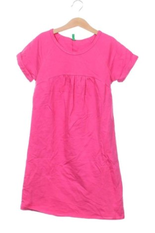 Dziecięca sukienka United Colors Of Benetton, Rozmiar 10-11y/ 146-152 cm, Kolor Różowy, Cena 72,99 zł