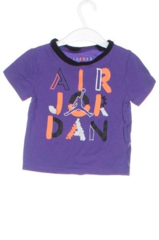 Παιδικό μπλουζάκι Air Jordan Nike, Μέγεθος 18-24m/ 86-98 εκ., Χρώμα Βιολετί, Τιμή 17,38 €