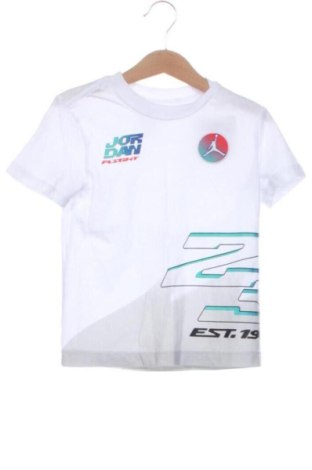 Παιδικό μπλουζάκι Air Jordan Nike, Μέγεθος 2-3y/ 98-104 εκ., Χρώμα Λευκό, Τιμή 17,00 €