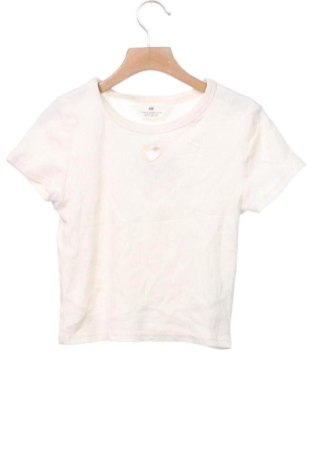 Tricou pentru copii H&M, Mărime 10-11y/ 146-152 cm, Culoare Ecru, Preț 31,99 Lei