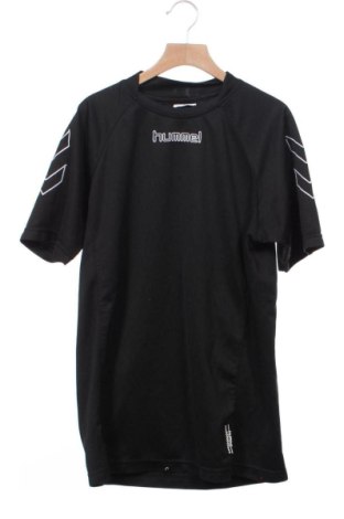 Dziecięcy T-shirt Hummel, Rozmiar 15-18y/ 170-176 cm, Kolor Czarny, Cena 43,99 zł