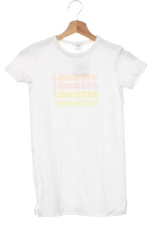 Kinder T-Shirt Lacoste, Größe 6-7y/ 122-128 cm, Farbe Weiß, Preis 22,99 €