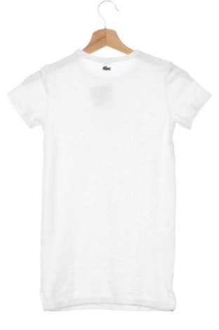 Kinder T-Shirt Lacoste, Größe 6-7y/ 122-128 cm, Farbe Weiß, Preis 22,99 €