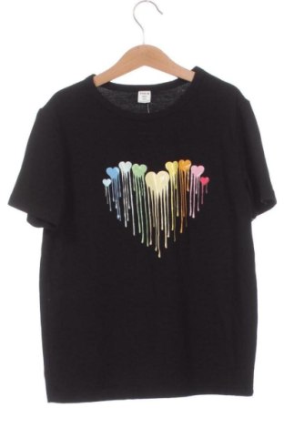 Dziecięcy T-shirt SHEIN, Rozmiar 9-10y/ 140-146 cm, Kolor Czarny, Cena 26,99 zł