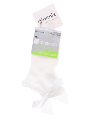 Детски чорапи CIOCCA, Размер 35y, Цвят Бял, Цена 8,18 €