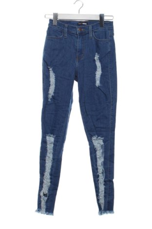 Blugi pentru copii Fashion nova, Mărime 7-8y/ 128-134 cm, Culoare Albastru, Preț 101,99 Lei