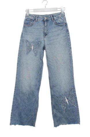 Blugi pentru copii H&M, Mărime 11-12y/ 152-158 cm, Culoare Albastru, Preț 83,41 Lei