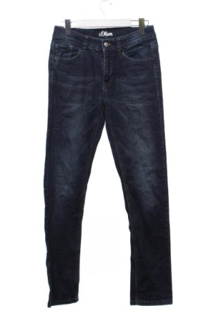 Blugi pentru copii S.Oliver, Mărime 15-18y/ 170-176 cm, Culoare Albastru, Preț 85,99 Lei