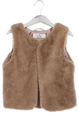 Kinderweste H&M, Größe 7-8y/ 128-134 cm, Farbe Beige, Preis 11,00 €
