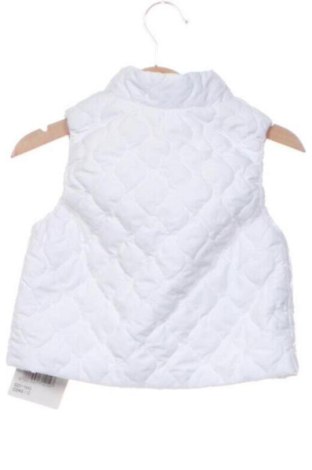 Kinderweste Unbranded, Größe 9-12m/ 74-80 cm, Farbe Weiß, Preis 11,00 €
