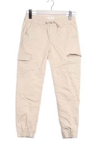 Dziecięce spodnie Mango, Rozmiar 8-9y/ 134-140 cm, Kolor Beżowy, Cena 26,99 zł