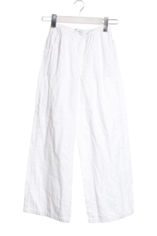Pantaloni pentru copii Zara, Mărime 8-9y/ 134-140 cm, Culoare Alb, Preț 44,99 Lei