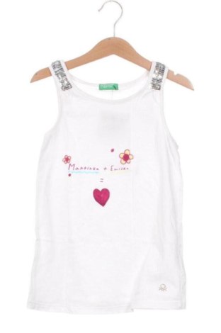 Kinder Top United Colors Of Benetton, Größe 7-8y/ 128-134 cm, Farbe Weiß, Preis € 7,16