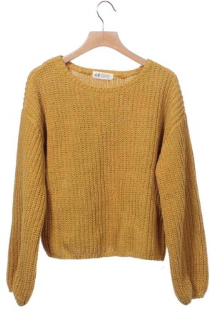 Детски пуловер H&M, Размер 8-9y/ 134-140 см, Цвят Жълт, Цена 9,20 €