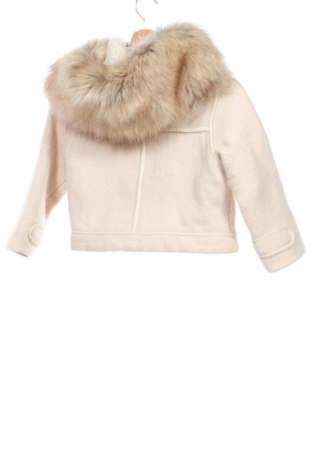 Palton pentru copii Zara, Mărime 6-7y/ 122-128 cm, Culoare Ecru, Preț 85,99 Lei