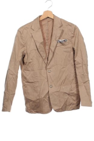 Kindersakko Dan John, Größe 11-12y/ 152-158 cm, Farbe Beige, Preis 21,99 €